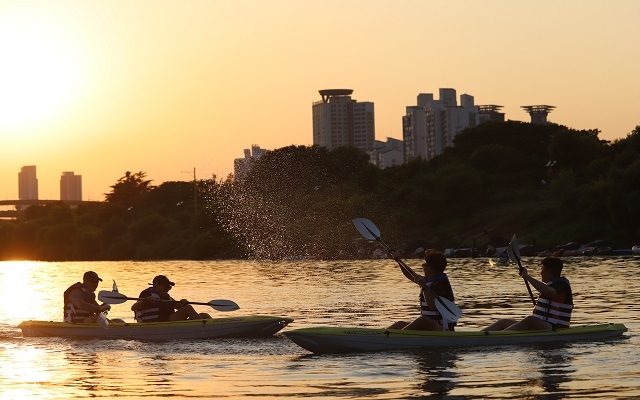 서울 한강 쥬티클럽 선셋 카약 체험 (데이, 선셋 선택 가능)