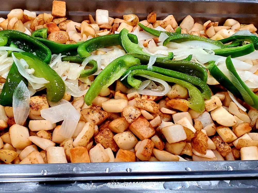 뷔페 아침 식사