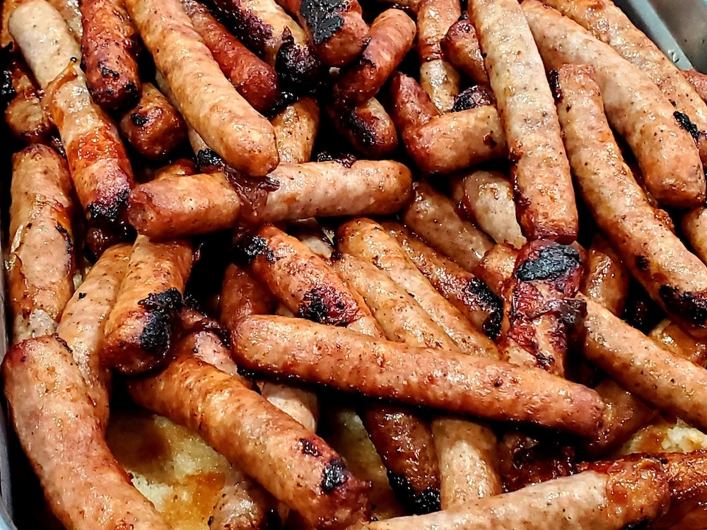 뷔페 아침 식사