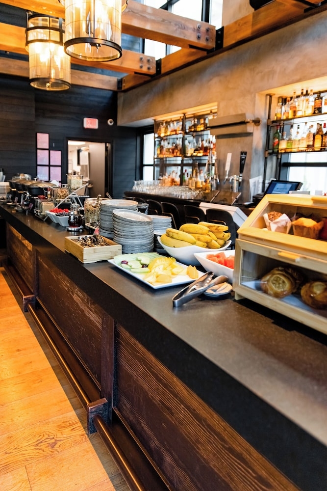 뷔페 아침 식사