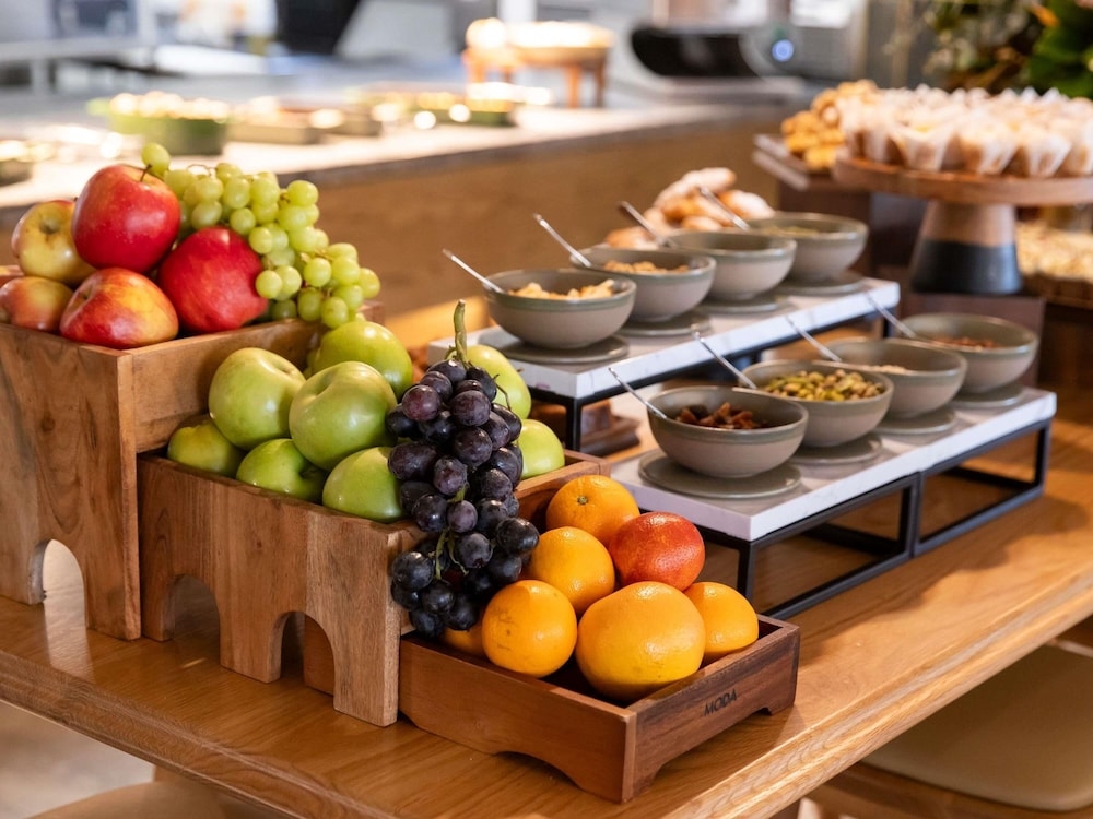 뷔페 아침 식사