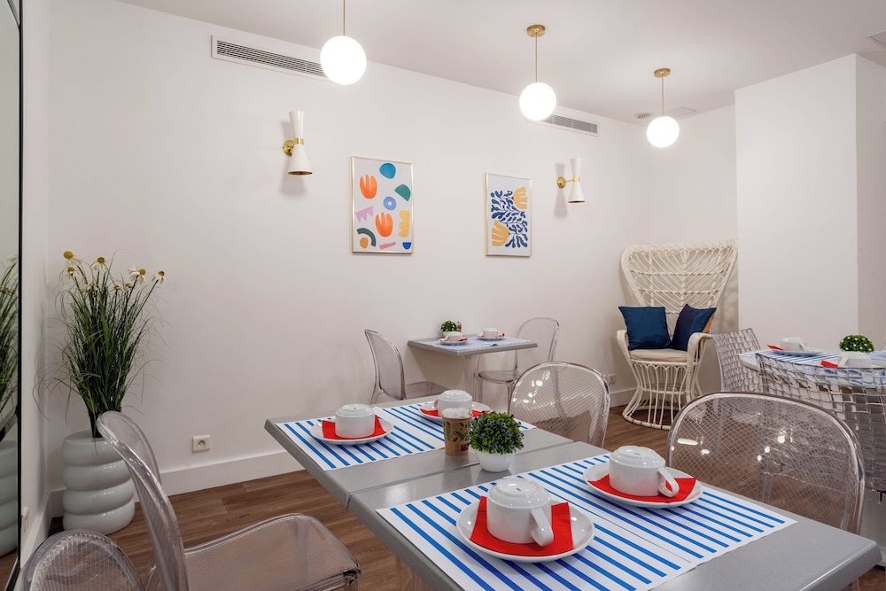 뷔페 아침 식사