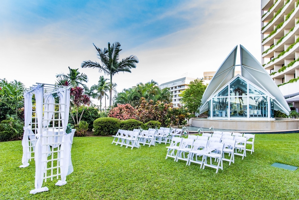 야외 결혼식 공간