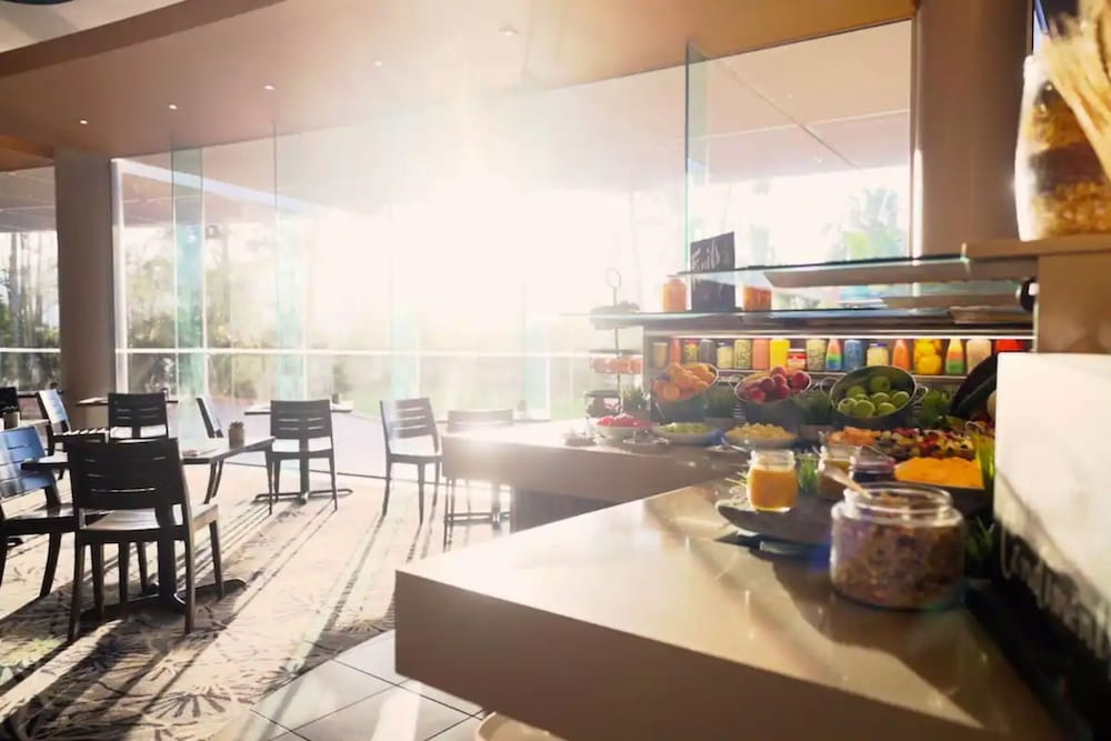 뷔페 아침 식사