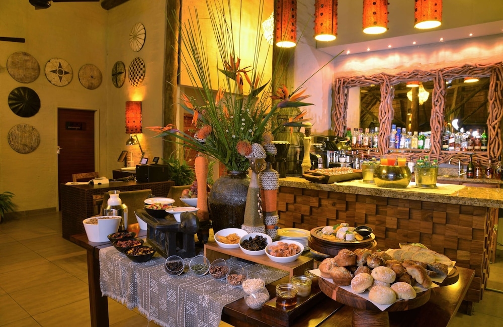 뷔페 아침 식사