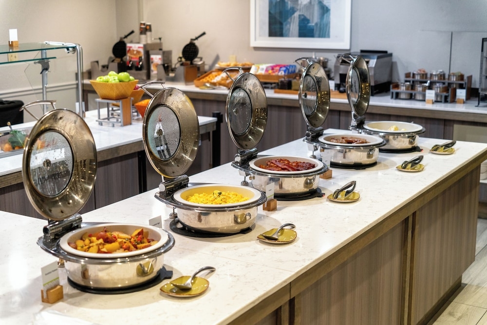 뷔페 아침 식사