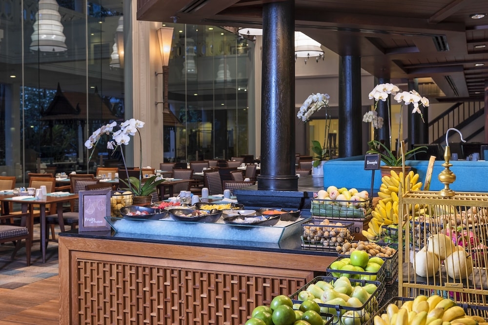 뷔페 아침 식사