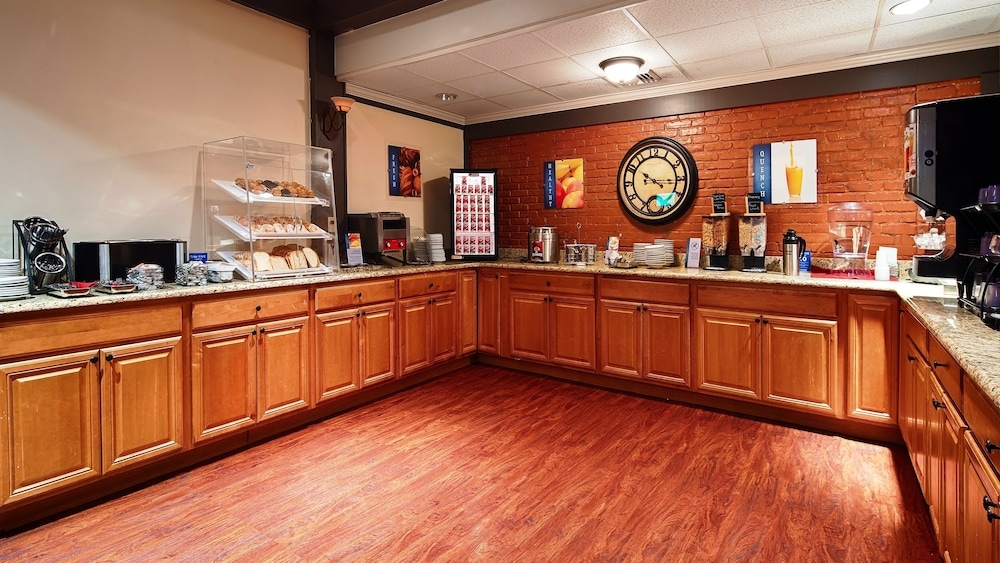 뷔페 아침 식사