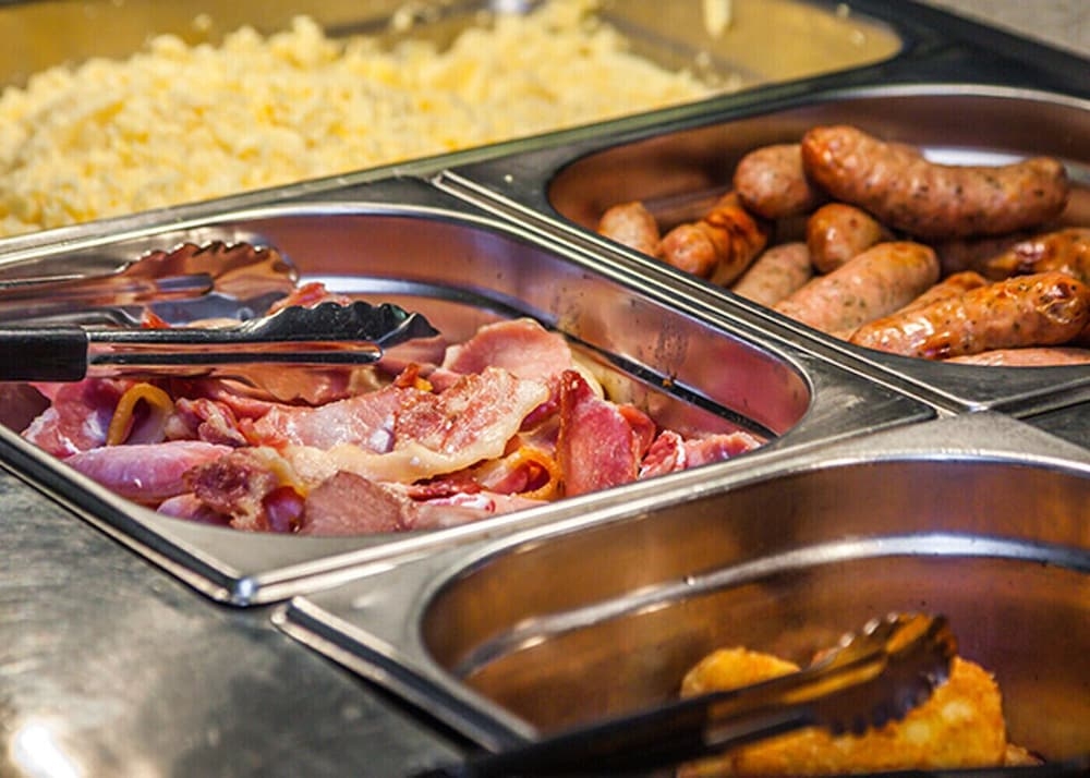 뷔페 아침 식사