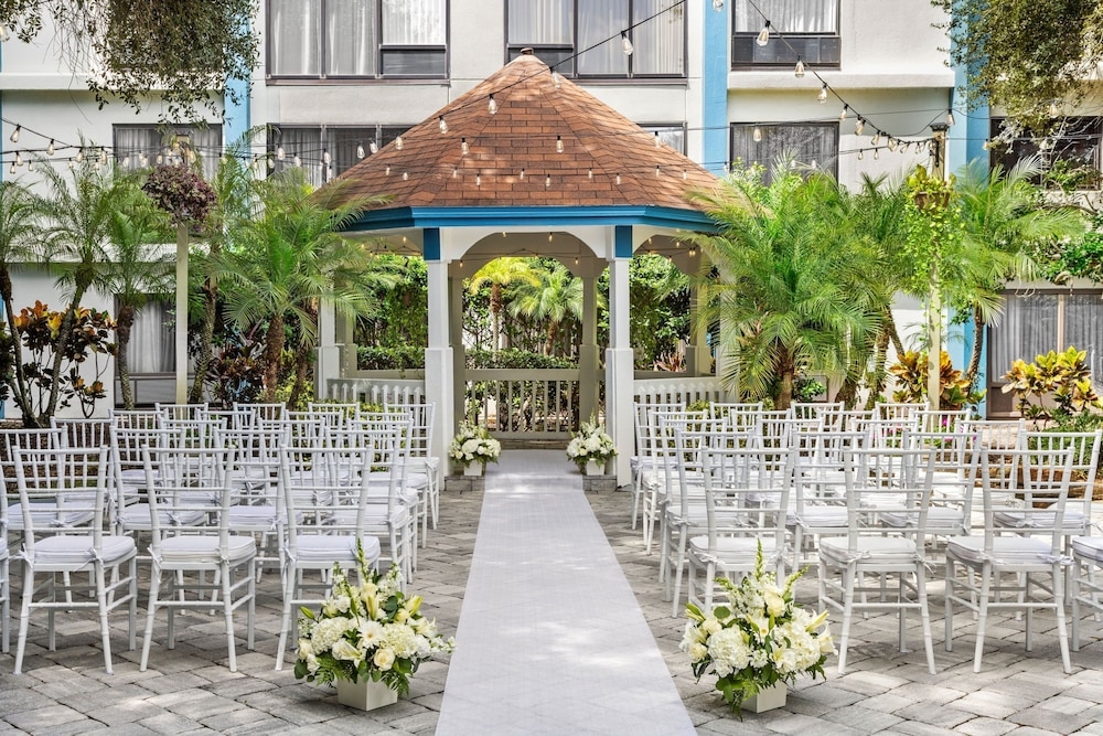 야외 결혼식 공간