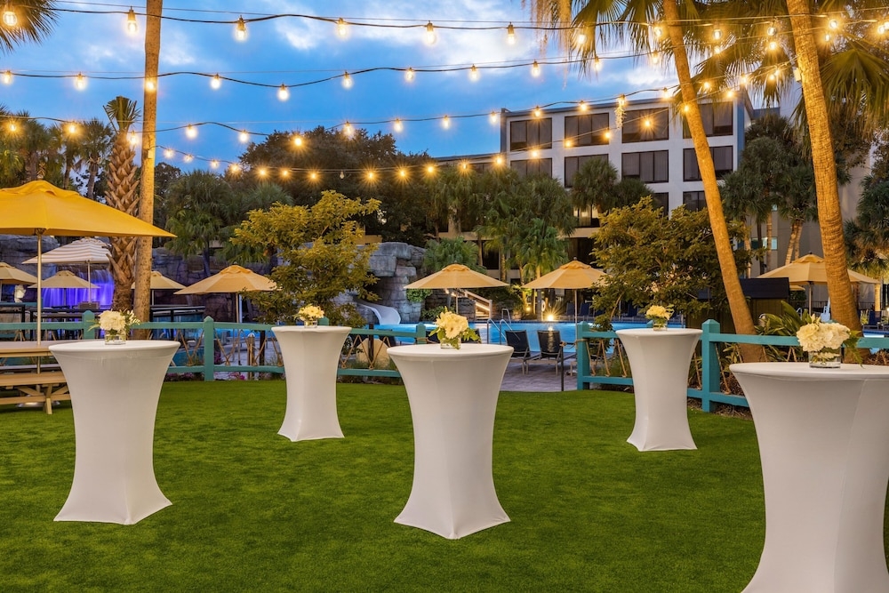 야외 연회 공간