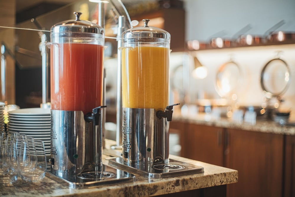 뷔페 아침 식사