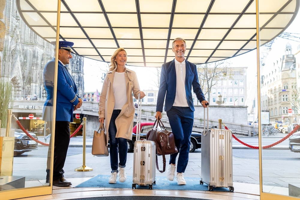 숙박 시설 입구