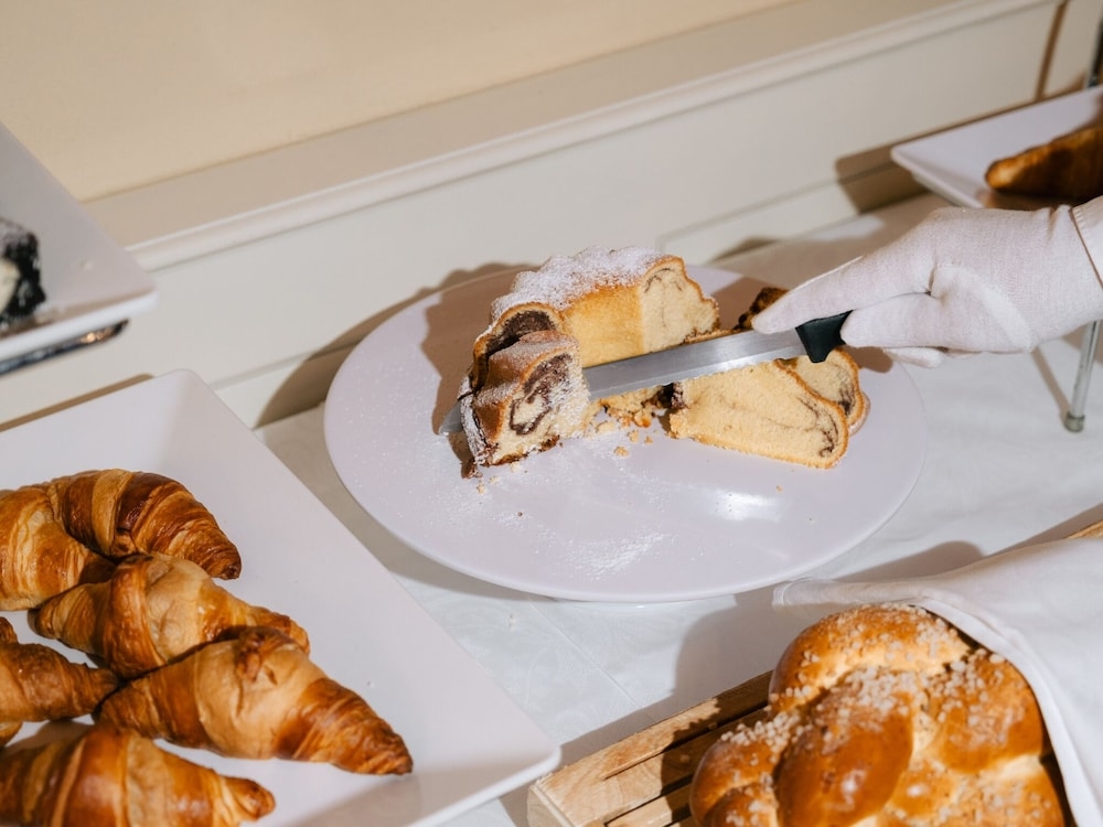 뷔페 아침 식사