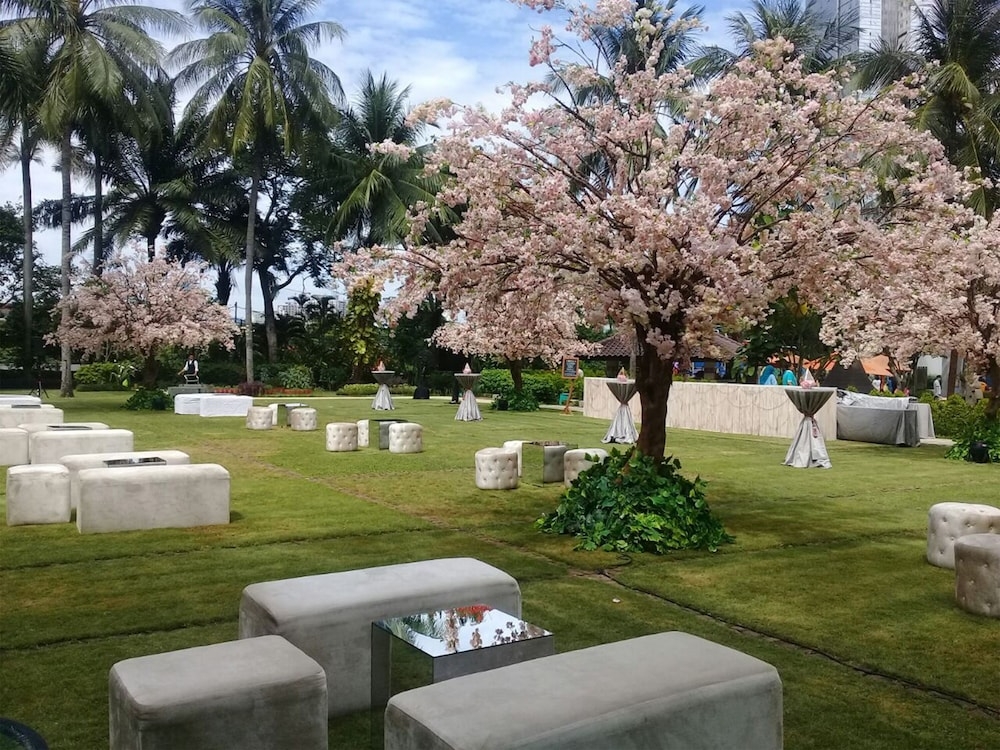 야외 결혼식 공간