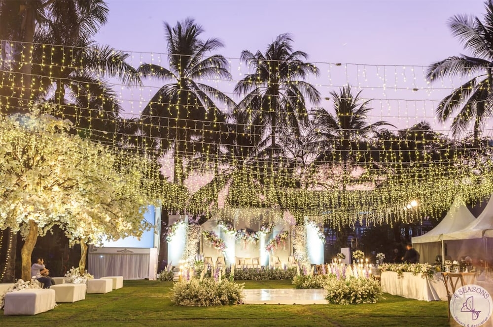 야외 결혼식 공간