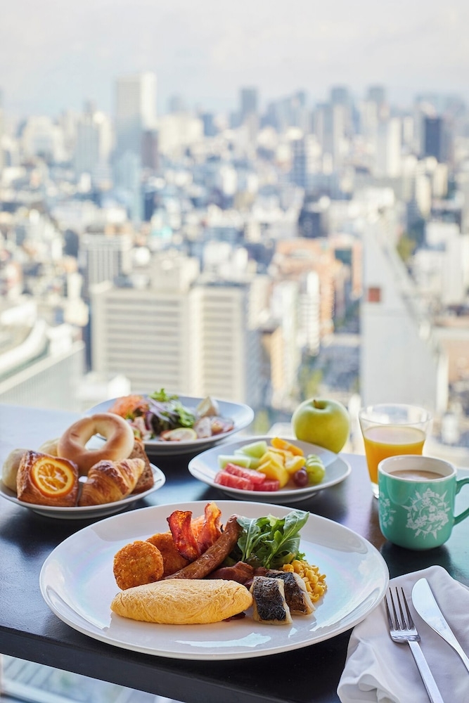 뷔페 아침 식사