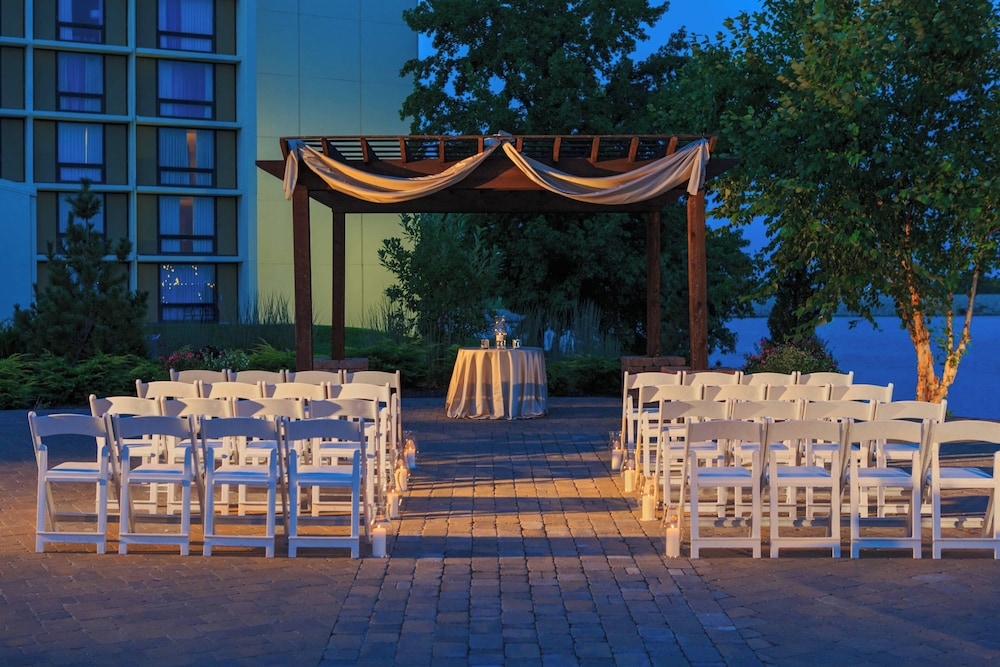 야외 결혼식 공간