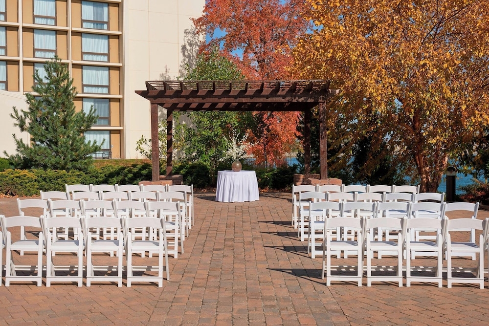 야외 결혼식 공간