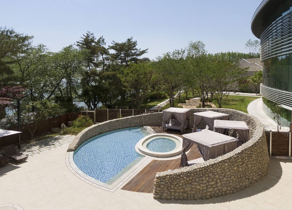 야외 스파 욕조