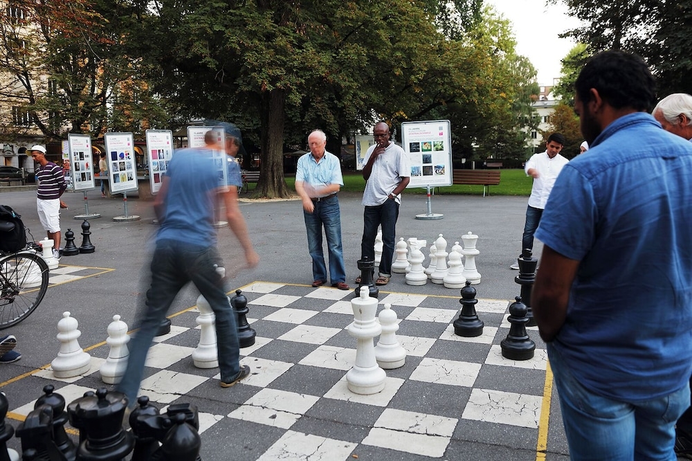 어린이 놀이 공간 - 야외