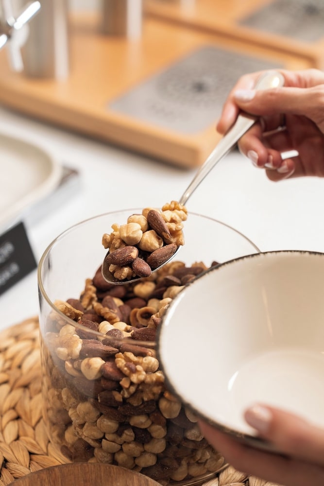 뷔페 아침 식사