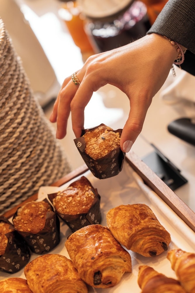 뷔페 아침 식사