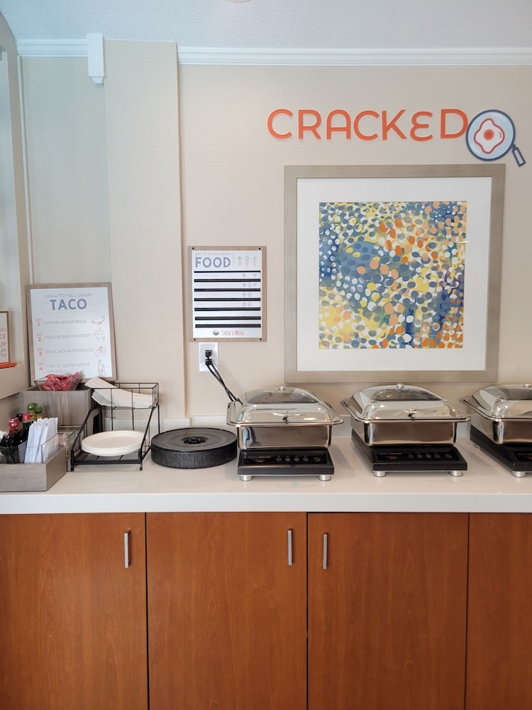 뷔페 아침 식사