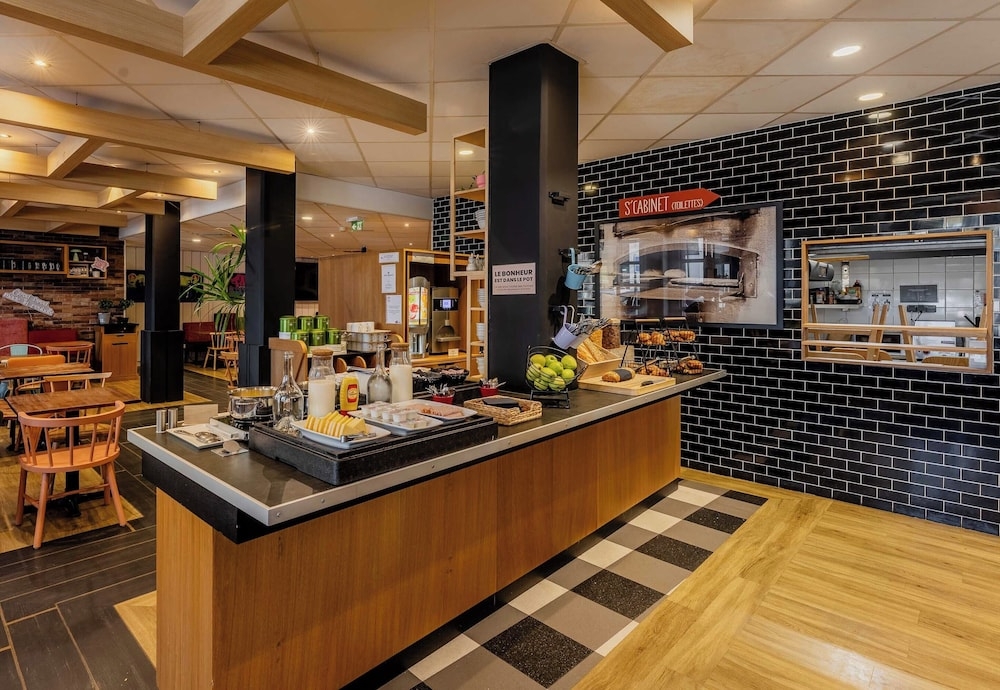 뷔페 아침 식사