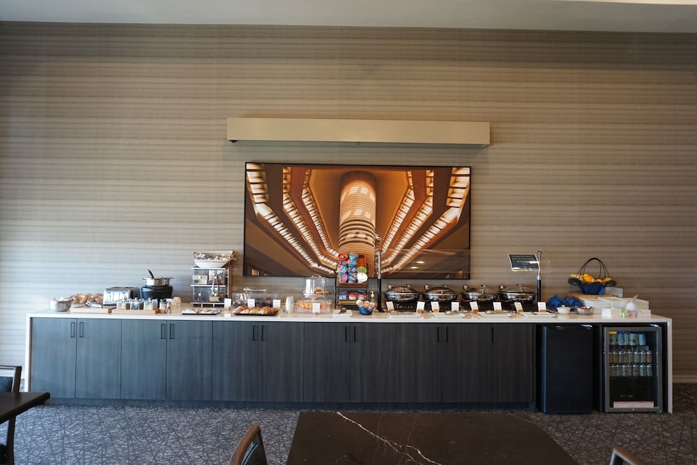 뷔페 아침 식사