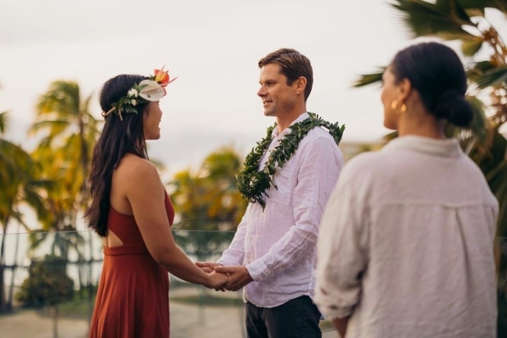 야외 결혼식 공간