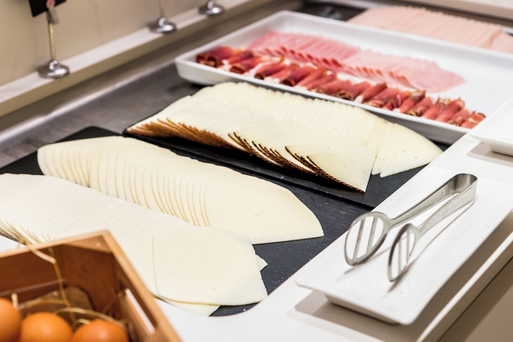 뷔페 아침 식사