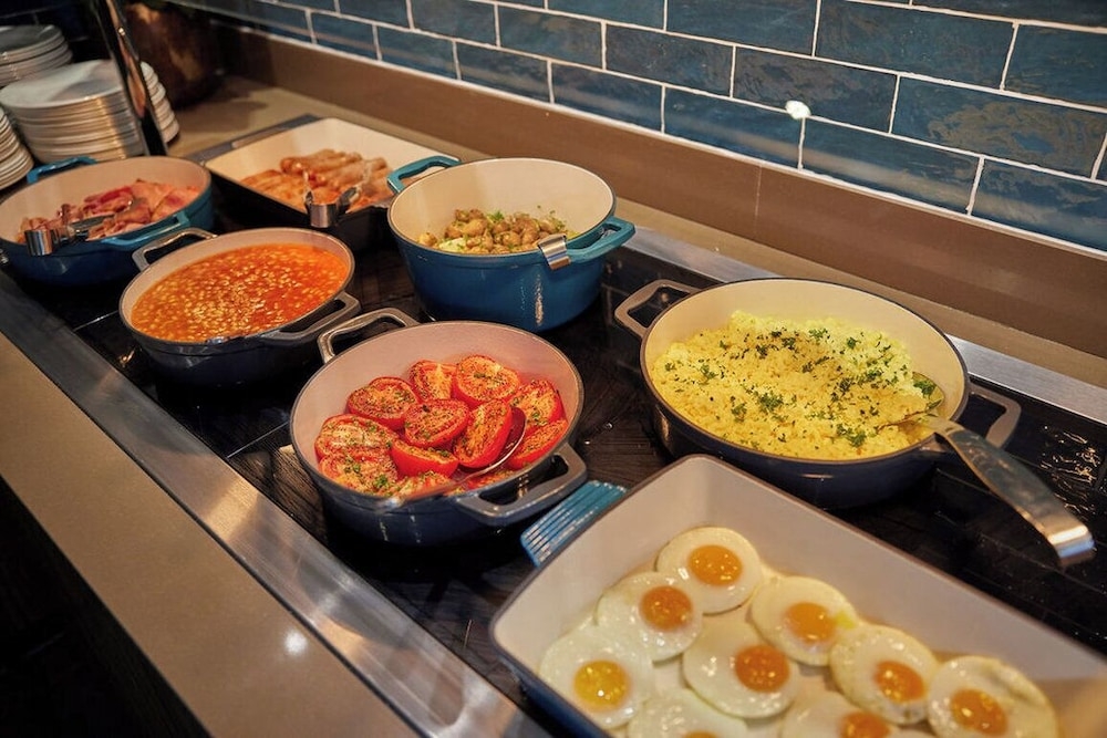 뷔페 아침 식사