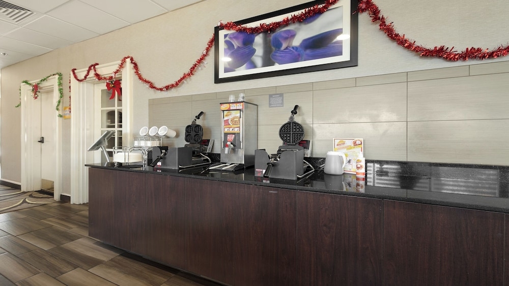 뷔페 아침 식사