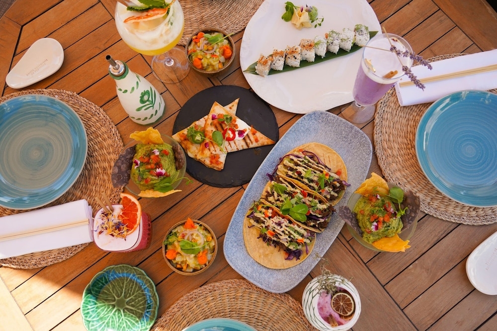 뷔페 아침 식사