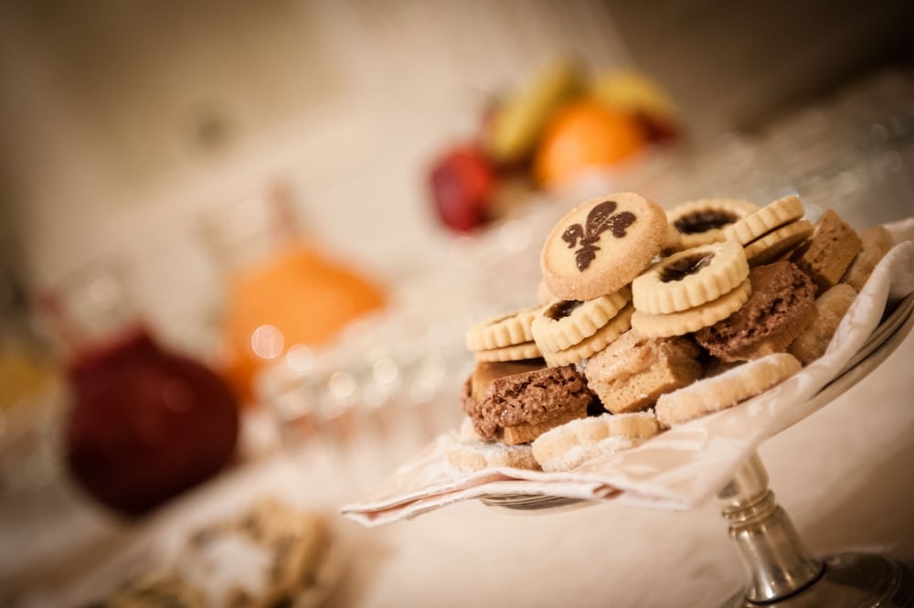 뷔페 아침 식사