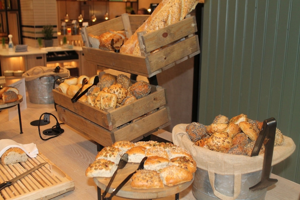 뷔페 아침 식사