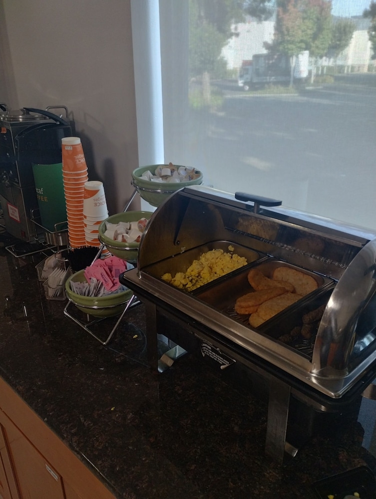 뷔페 아침 식사