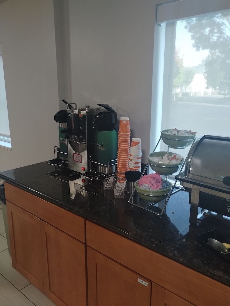 뷔페 아침 식사