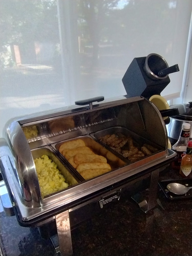 뷔페 아침 식사