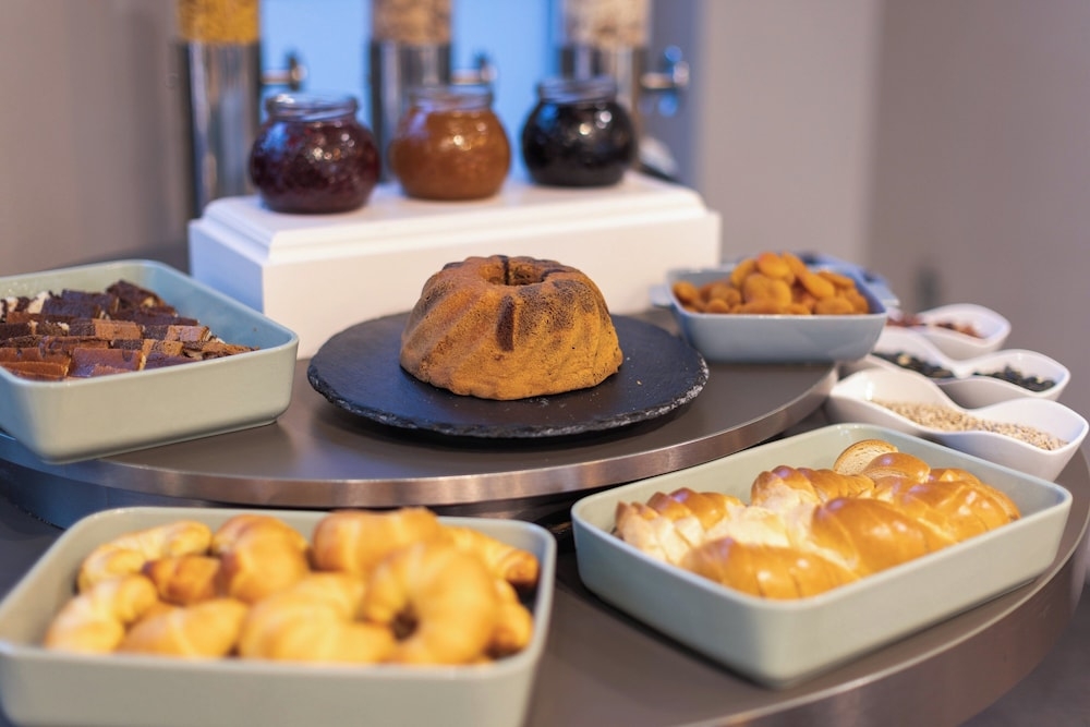 뷔페 아침 식사