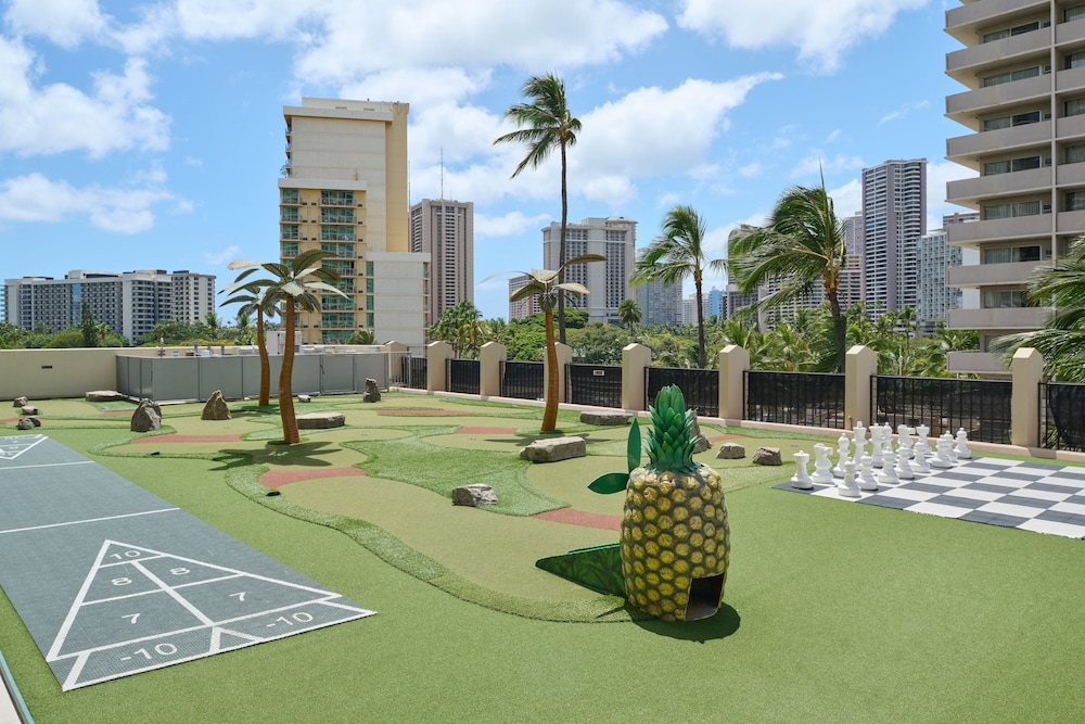 숙박 시설 구내