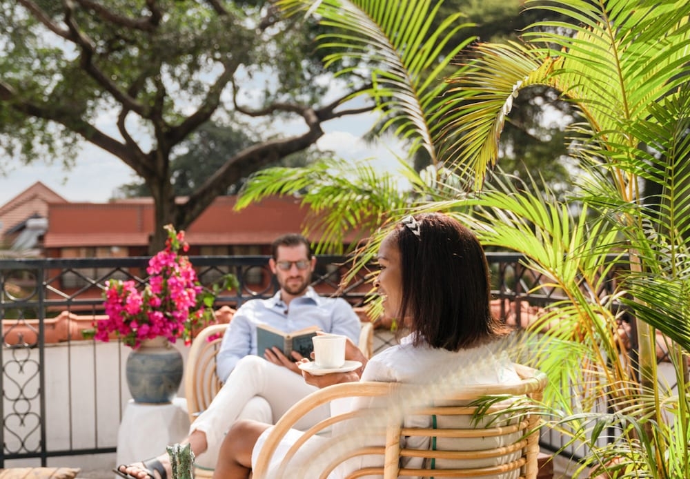 객실에서 보이는 전망