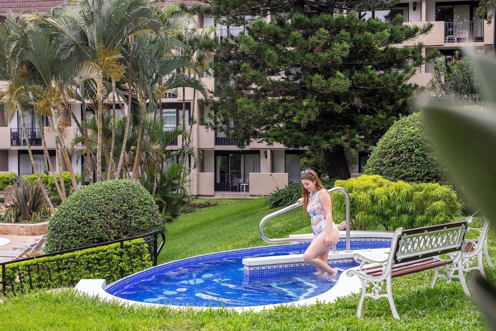 숙박 시설 구내