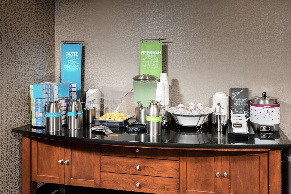 뷔페 아침 식사