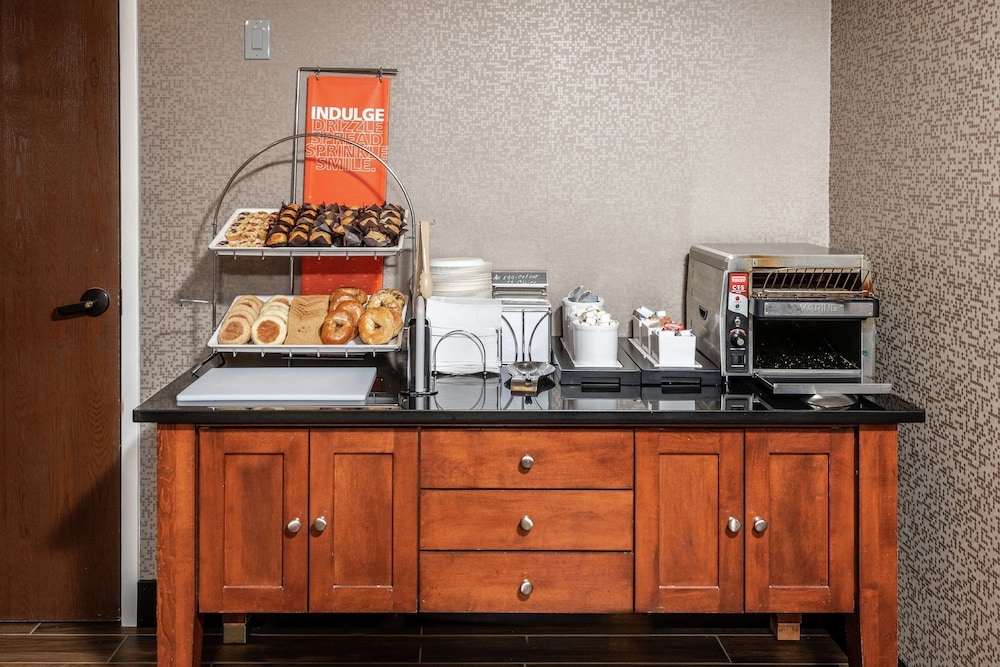 뷔페 아침 식사