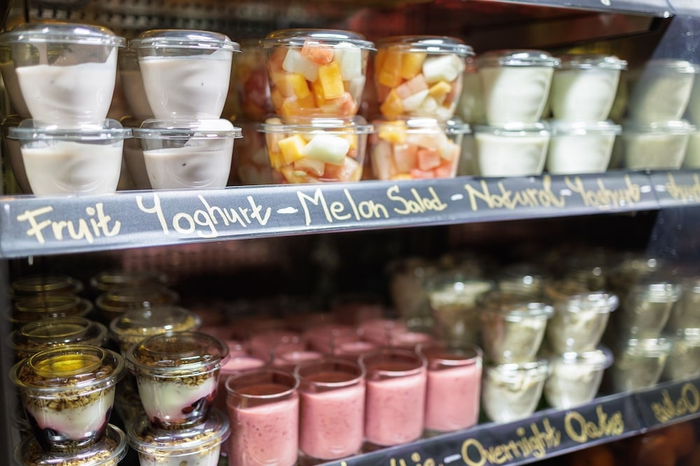 뷔페 아침 식사