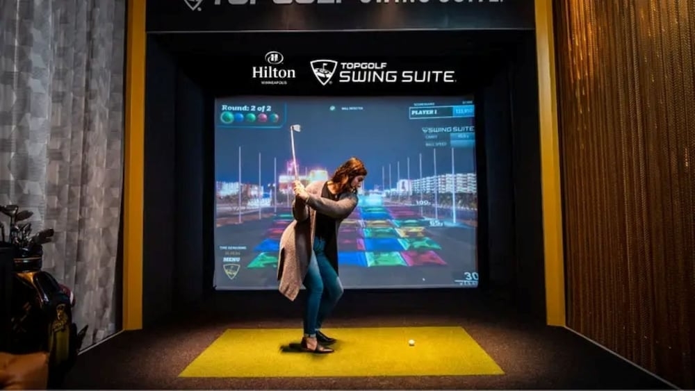 실내 골프 연습장