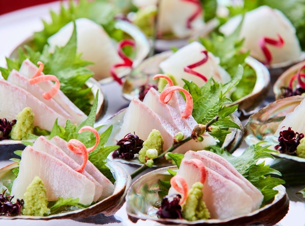 뷔페 아침 식사