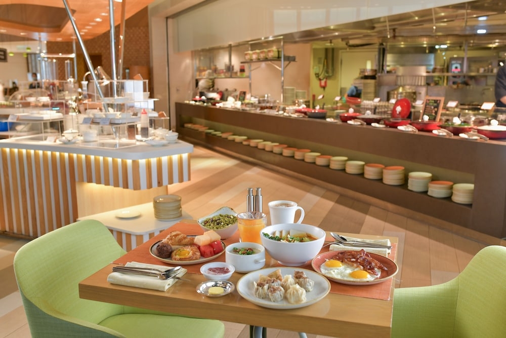 뷔페 아침 식사